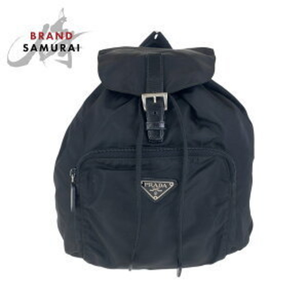 Prada Nylon Backpack Triangular Tessuto Black - image 2